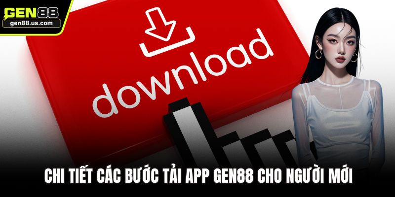 Chi tiết các bước tải app GEN88 cho người mới