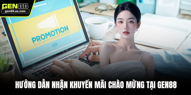 Hướng dẫn nhận khuyến mãi chào mừng tại GEN88